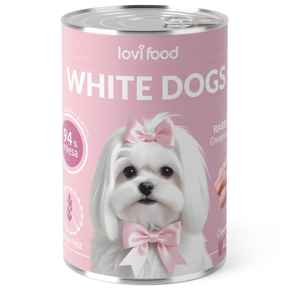 Lovi Food white dogs 400g