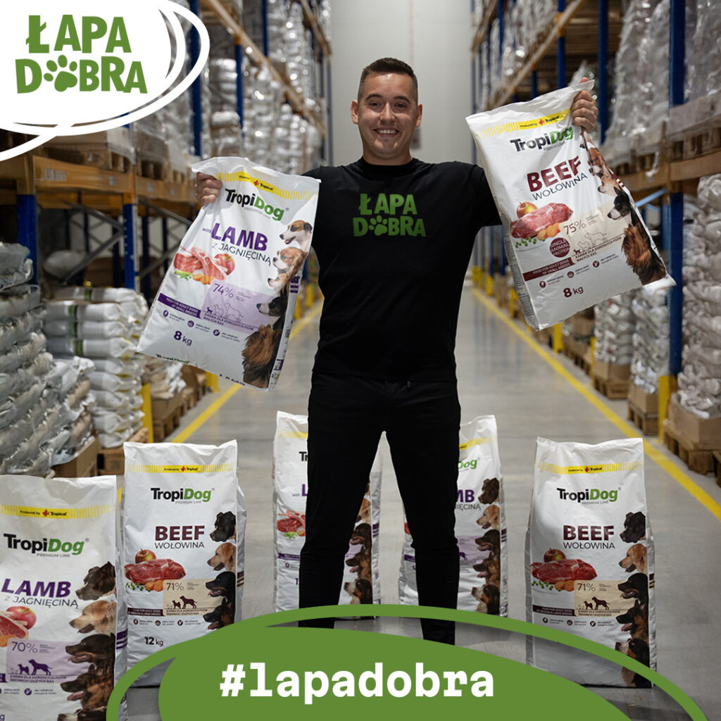 Łapa dobra od TropiDoga 1 lapa dobra tomek z karmami 1 1080x1080