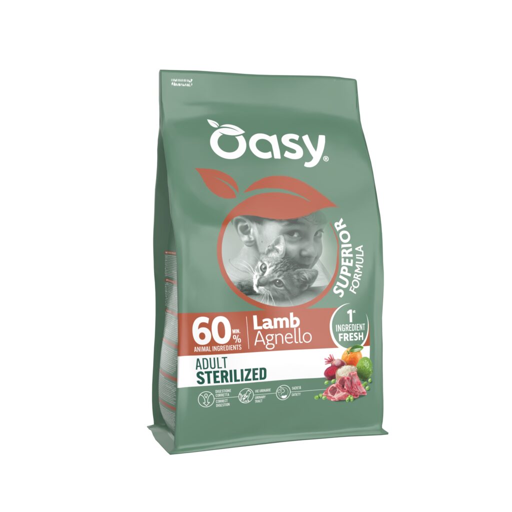 Oasy SUPERIOR 1 Agnello sterilized