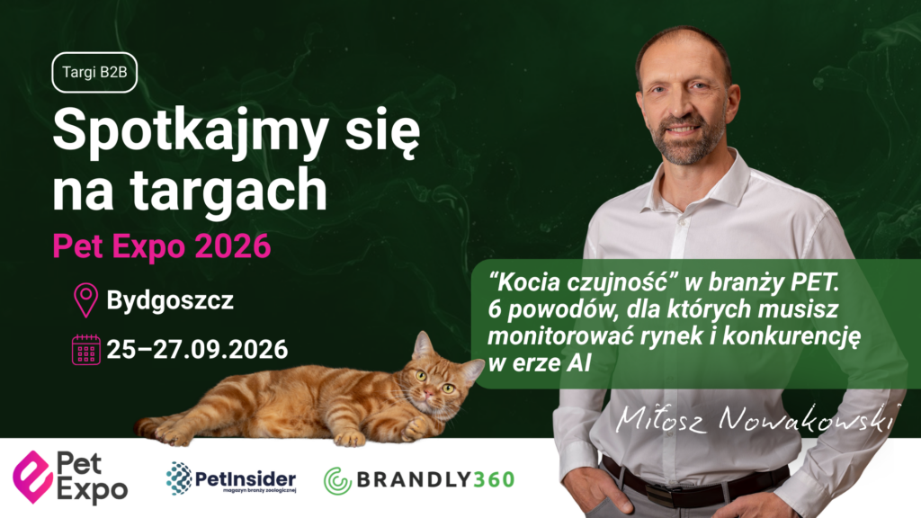 Brandly360 na Targach PetExpo. Algorytmy i AI zmieniają zasady gry w branży zoologicznej 1 Prelekcja Brandly360